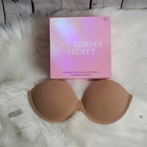 Victoria's Secret Invisible Push-Up Bra With Wings